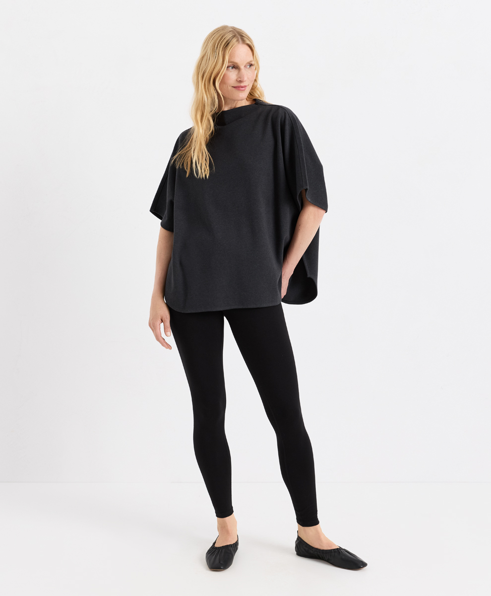 dark charcoal heather/black