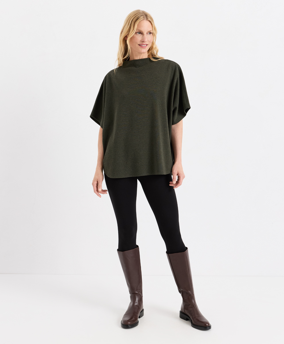 loden green heather/black