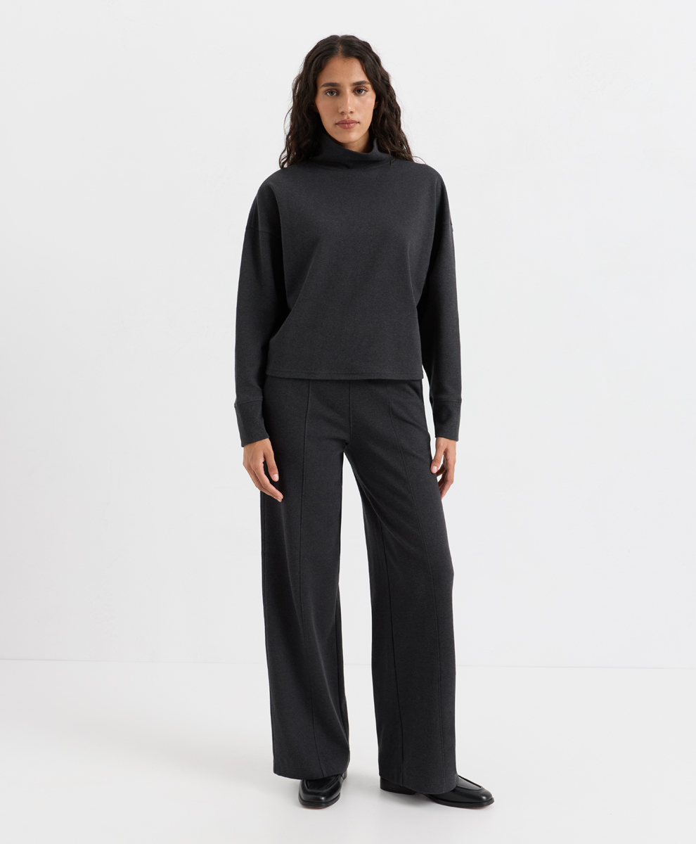 dark charcoal heather