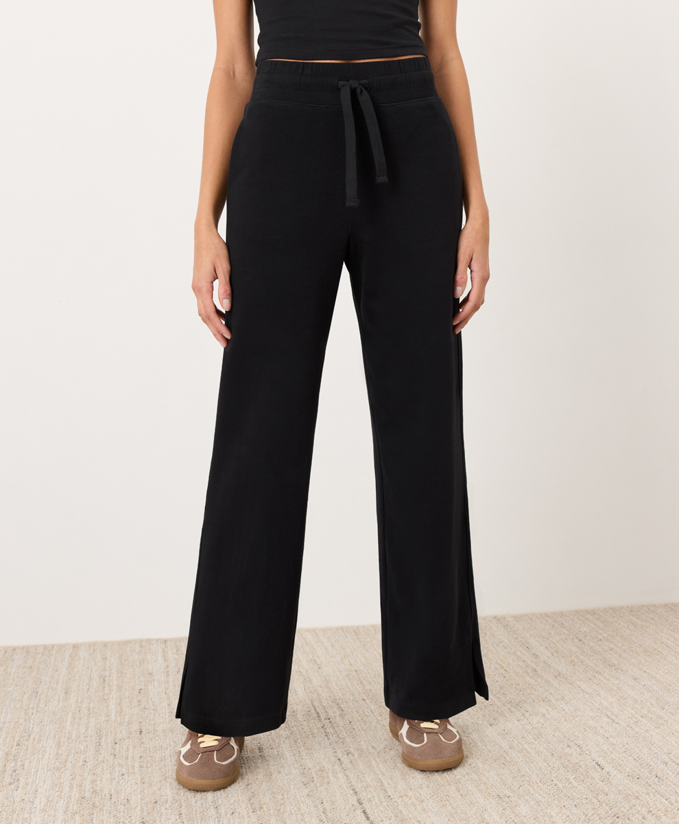 Organic CloudKnit Wide Leg Pant