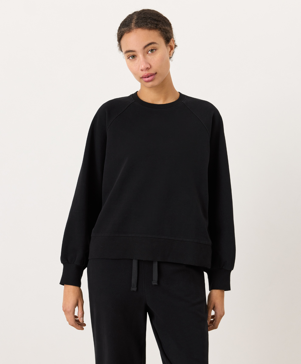 Organic CloudKnit Raglan Crew