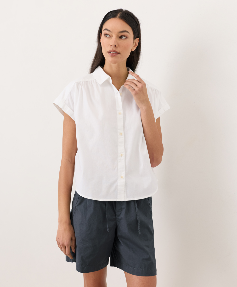 Clearance Organic All Day Poplin Easy Shirt