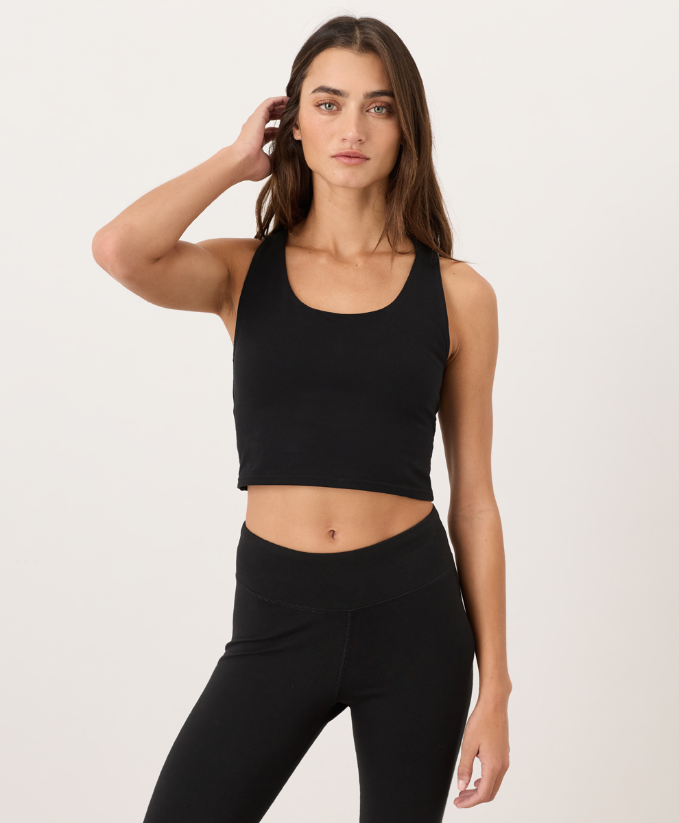 Clearance Organic On the Go-To Crop Tank